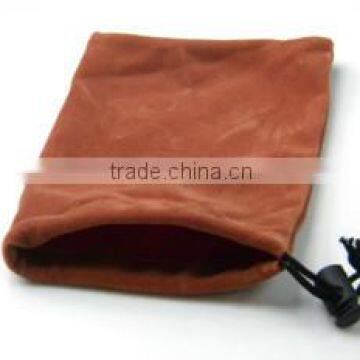 Jewelry package gift packing|Coffee color velvet bags and pouches blue color-Gemstone jewelry Manufacturer