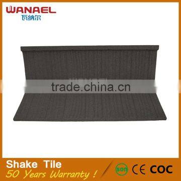 Wholesale construction materials stone coated metal roof tile