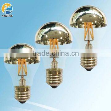 2015 New Product 4w E27 220VAC Filament LED Bulb with Mirror Head