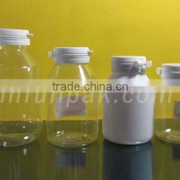 100ml, 150ml, 200ml Clear Medicine Bottle with Tear off cap