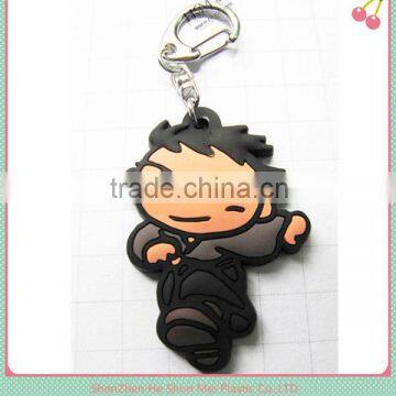 PVC notebook keychain