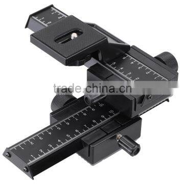 4 Way Macro Focusing Rail Slider /Close-up Shooting for Canon