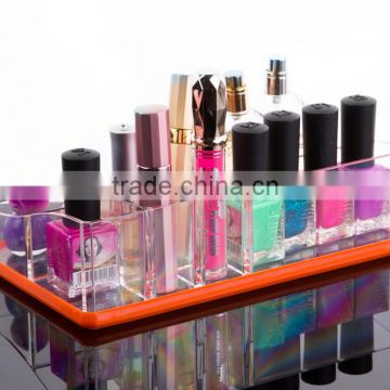 Customized acrylic display ,otating acrylic nail polish rack display