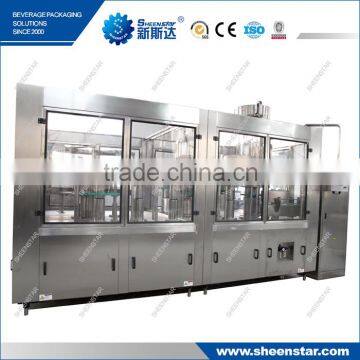 Good character Automatic PET bottle hot filling machine