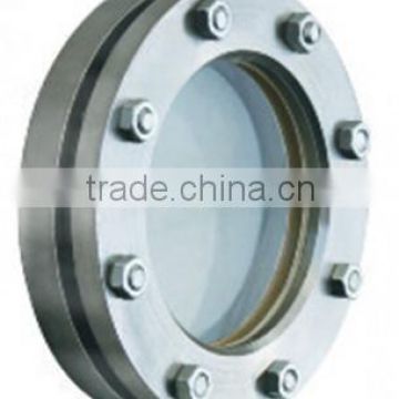 Flat flanged sight glass