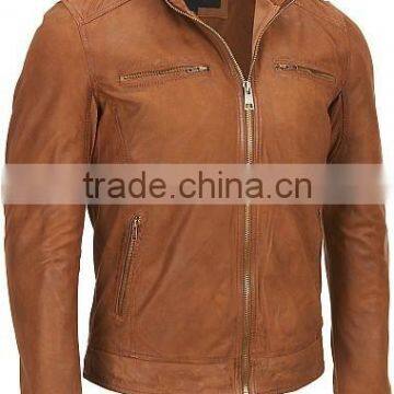 MEN'S LEATHER MOTORBIKE JACKETS 4200