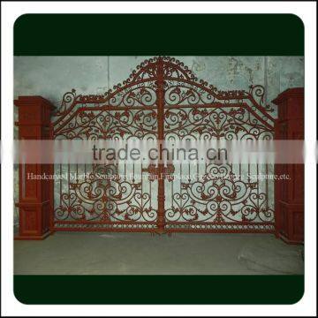 Morden Entrance Wrought Iron Gate For Sale