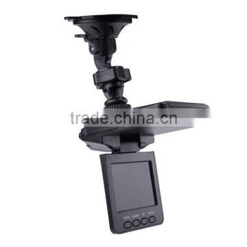H198 car DVR with 2.5 TFT LCD SCREEN 6 LEDS for IR and night vision video format