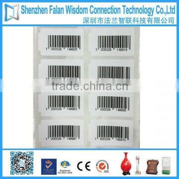 Professional barcode label stickers print in shenzhen