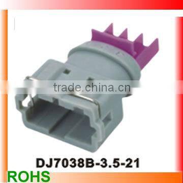 Auto 3 pin waterproof female wiring harness connector