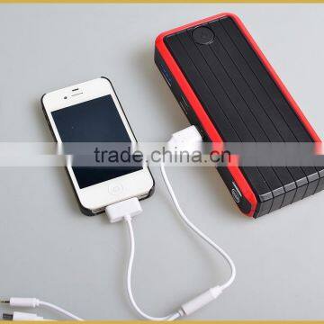 12000mAh Mini Jump Starter Power Pack Multi-Function Li-Po Battery Jump Starter for Cars With USB Output photo-1
