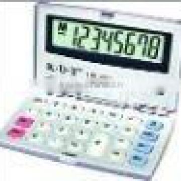 12 digits foldable electronic calculator DT-203A