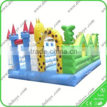 jungle inflatable bouncer/inflatable bouncy castle/inflatable combo
