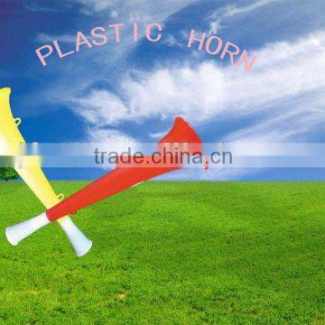 foot ball plastic horn/hand pump horn/plastic pump horn