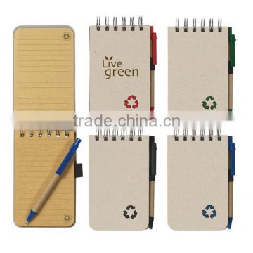 Eco-Rich Spiral Jotter & Pen