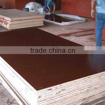 1250mmx2500mmm or 1220mmx2440mm Construction Film Faced Plywood