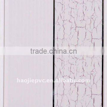 Smooth surface pvc gypsum panel