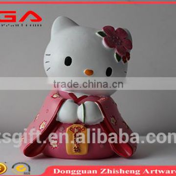 Chinese Factory produce polyresin HelloKitty hot sale