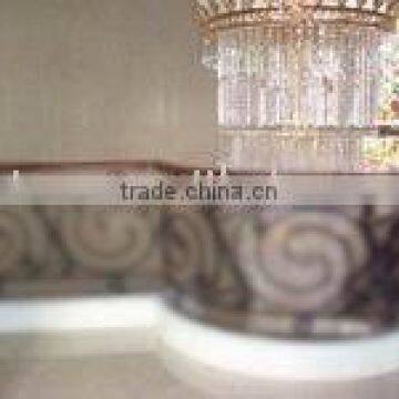 Handrail steel rail banister decoration railing