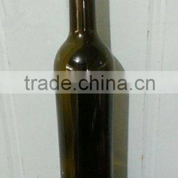 75cl antique green liquor glass red wine bottle