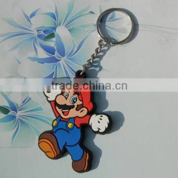 Wedding gifts keyring custom innovative funky 3d rubber keychain