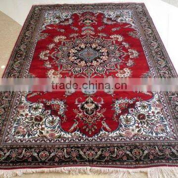 Handmade Patchwork Silk Carpet,flock Carpet,wool and Silk Carpets