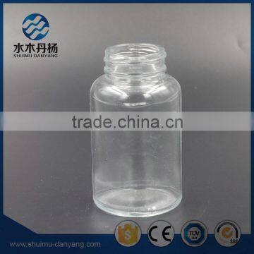 140ml Clear Round Glass Pharmaceutical Bottle for Capsules photo-5