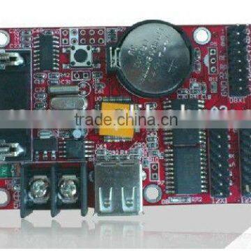 HD-A3 LED display control card,single & dual color support,seperate area,Serial 232 port controller