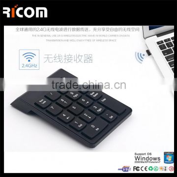 19keys keyboard with numeric keypad and touch pad,numeric keypad lcd,wireless numeric keypad-G1-Shenzhen Ricom