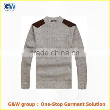 custom new fashion o-neck man sweater