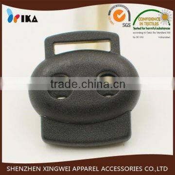 plastic cord lock stoppers toggles ends for bag