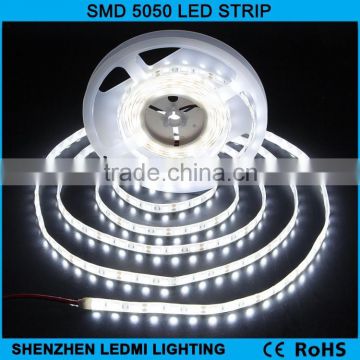 Waterproof 5050 led strip 300leds IP65 cool white 6000k