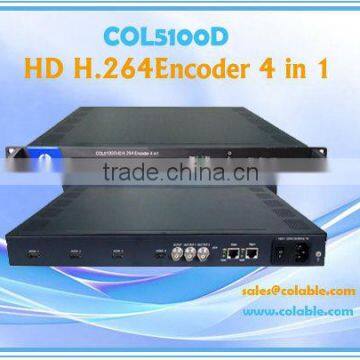 COL5100D hdmi sdi encoder, mpeg-4 encoder multiplexer, encoder 4 in 1