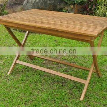 Cosmo Recta Folding Table for teak outdoor furniture