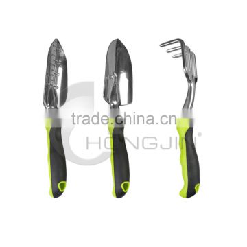 Hongjin 3 Piece Softouch Handle Aluminium Gardening Tool Set