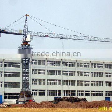 2016 CHANGLI Brand Self Erecting Tower Crane 56m jib 1ton tip load towercrane QTZ5610