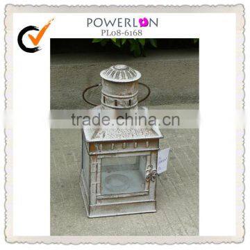 Antique Metal Lantern with Handle For home