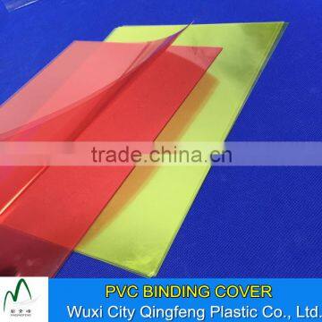 A4 A3 Professional Binder Cover PVC Book Binding Cover 0.1-0.6MM Thickness Book Cover