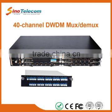 Sino-Telecom Passive 40 Channel DWDM Multiplexer Mux / Demux