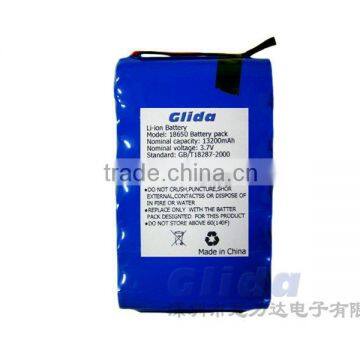 Genuine capacity 1S6P 3.7V 13.2AH 18650 lithium battery group
