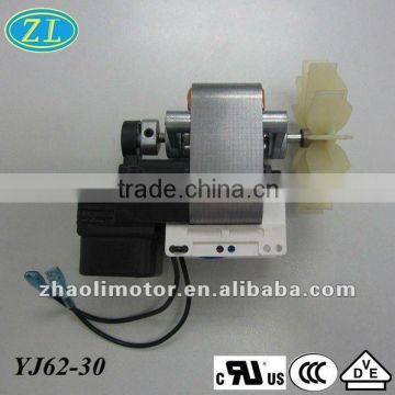 Air Compressor Nebulizer motor shaded pole motorYJ62-30: sp motor, 120V, 60hz, CL.B