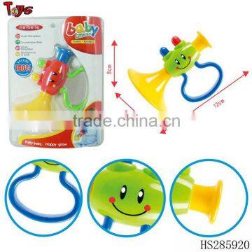 2014 Children toys plastic baby rattle squeaky toy