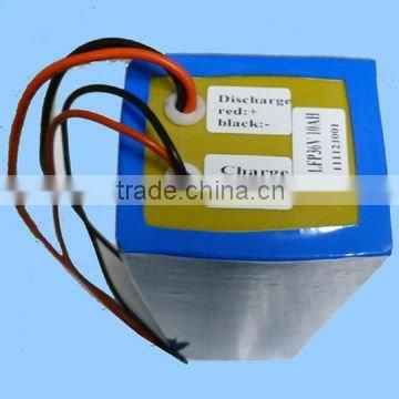 Deep cycle 36v E-bike lifepo4 battery 10ah