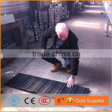 stone coated metal roof panel cold roll forming machine