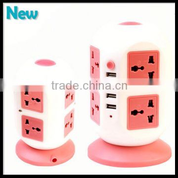 2016 Multifunctional Mechanical Wontravel Vertical Socket