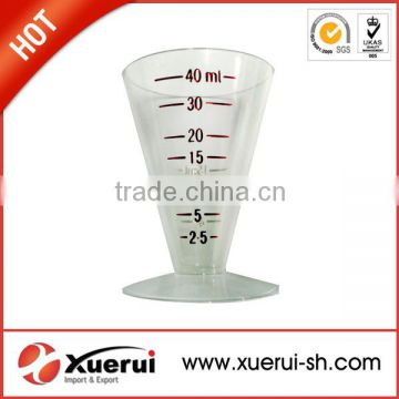 medical plastic disposable measuring cup for medicine