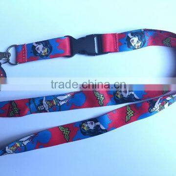 Factory provide free sample custom printed mobile phone tube lanyard