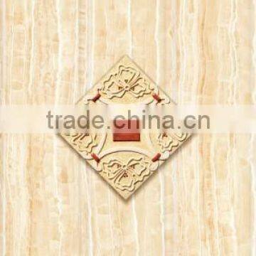 Cheap bathroom floor tile glazed ceramic material tile30x45cm