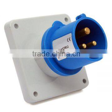 CF812 IP44 3 Pin Industrial Waterproof Outdoor Plug 230V 16A