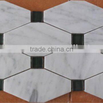 wholesales octagon marble mosaic tile